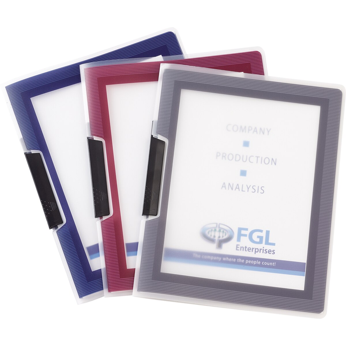 Avery FlexiView Swing Clip Report Cover - 25 Sheet Capacity